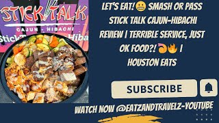 SMASH OR PASS? WE OUTSIDE TRYING NEW THINGS! NEW CAJUN HIBACHI SPOT IN HOUSTON! #review #eats #fypシ