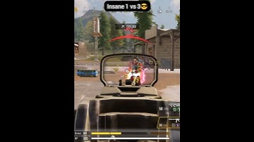 Insane 1 Vs 3😎..!! #codmobile #codm #cod #shorts #viralshorts #codshorts #trending