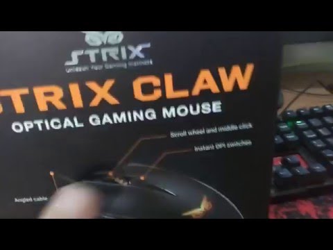 Review ASUS STRIX CLAW gaming mouse