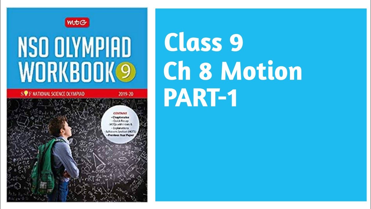 Class 9 Ch 8 Motion | Part-1 | Science Olympiad | NSO - YouTube