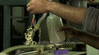 This is how jewellery electroplating is done in India