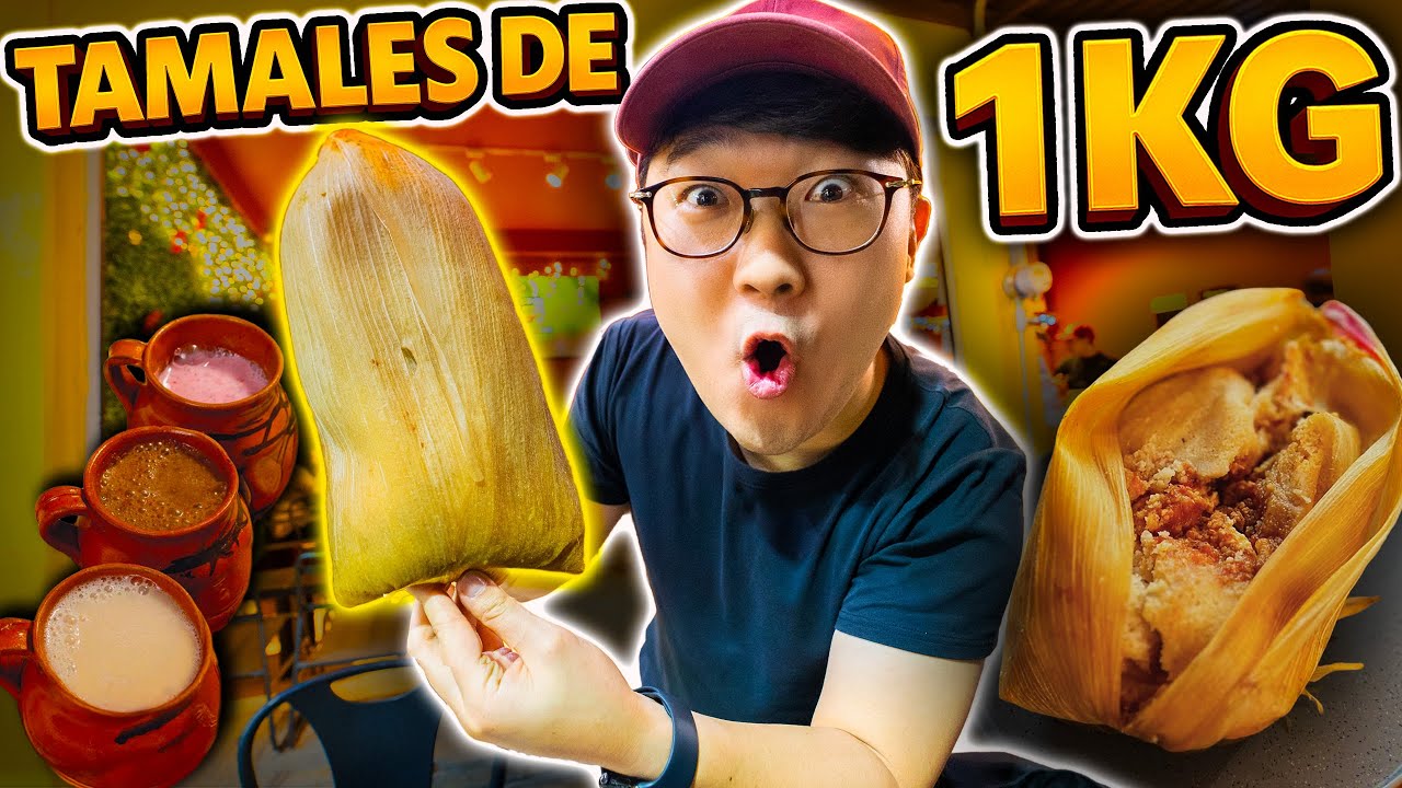 TAMALES GIGANTES de BARRIO - Suadero, Costilla y mucho más