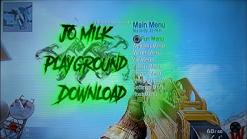 BO1/PS3 - Jo-Milk Playground Menu Host/Non + DOWNLOAD