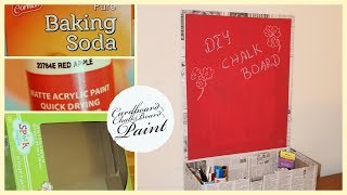 DIY Chalkboard Paint without Plaster of Paris || Craft-O-Berry