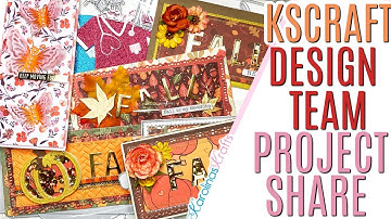 KScraft Store DT Project Share ft. Fall Cards Project Share, Fall Shaker Cards, Slimline Card Ideas