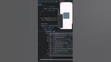 Container Widget in under a minute 📱💻 #containerwidget #flutter