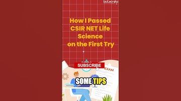 How I Qualified CSIR NET Exam In My First Attempt? Must Watch #csirnetlifescience #csirnet