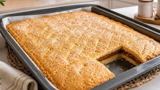 ¡Este pastel de manzana es una LOCURA! Fácil, jugoso y tan delicioso que desaparece en minutos