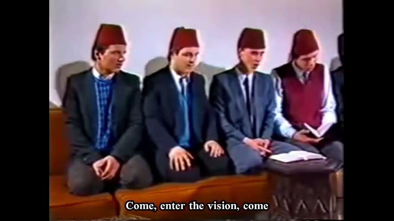 Ilahija, Ver gönlünü Mevlaya, prijeratni hor Gazi Husrev-begove medrese u Sarajevu.