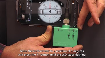 Inclinometer settings for the RAM SingFlex Twin Spreader Headblock conection