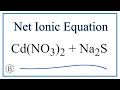Net Ionic Equations and Reactions