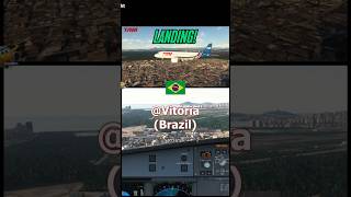 Vitória (Brazil) 🛬 Landing | RNAV Approach | #67FBWFlight | Alternate Edit