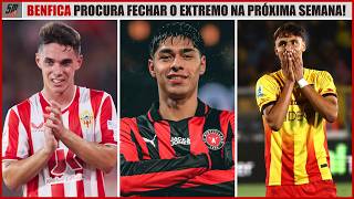 BENFICA SEEKING WINGER: DÁRIO OSORIO AND SERGIO ARRIBAS LINKED! IS TIAGO GABRIEL A TARGET FOR THE...