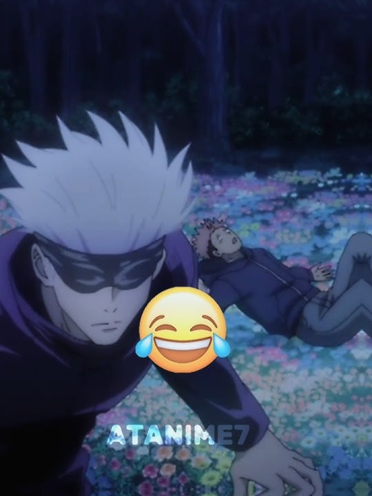 YUJI GETS SCARED🤣| JUJUTSU KAISEN VEM NO PIQUE EDIT |#anime #jjk #yuji #yujiitadori #gojo #animeedit