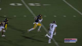 2019-2020 Boys Varsity Football Punahou vs Farrington Highlights (August 10, 2019)