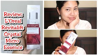 L Oreal Paris Crystal Micro-Essence Review| How to get glowing skin |How to get bright & clear skin