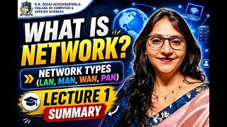 Computer Networks lecture 1 notes
