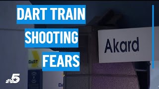 DART police search for suspect after passenger shot on train in downtown Dallas | NBCDFW