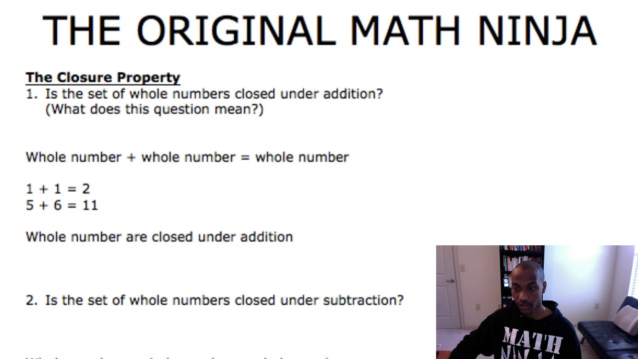“Closure Property” Math for 7th graders Closure Property Of Integers ...
