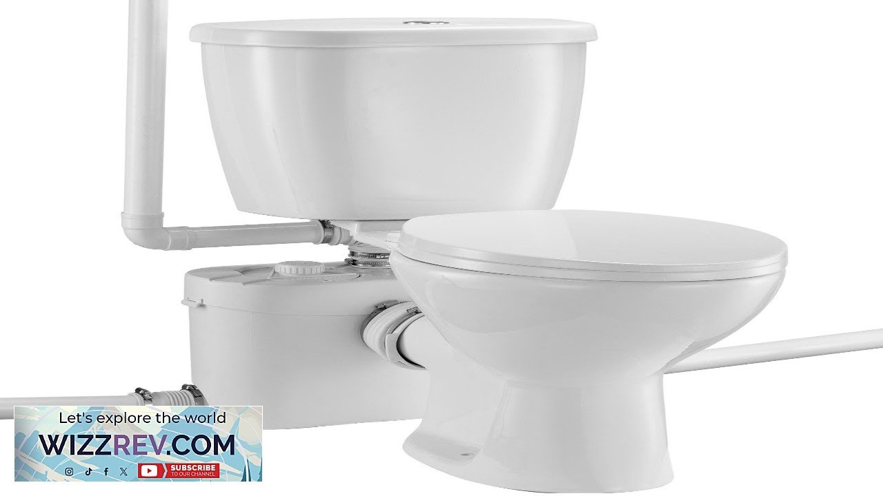 Обзор системы слива сточных вод VEVOR с насосом мощностью 700 Вт для подвального туалета