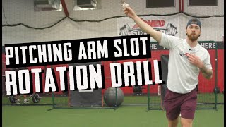 Pitching Arm Slot Rotation Drill