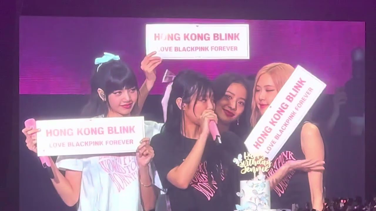 BLACKPINK-BORN PINK HONG KONG(20230115) World Tour HK Day3 Jennie Birthday/Yeah Yeah Yeah世界巡迴演唱會香港站