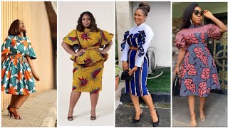 Latest and trendy short ankara gown styles// Beautiful short ankara gown styles in 2021