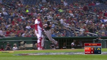 MIA@WSH: Ozuna knocks two-run single up middle