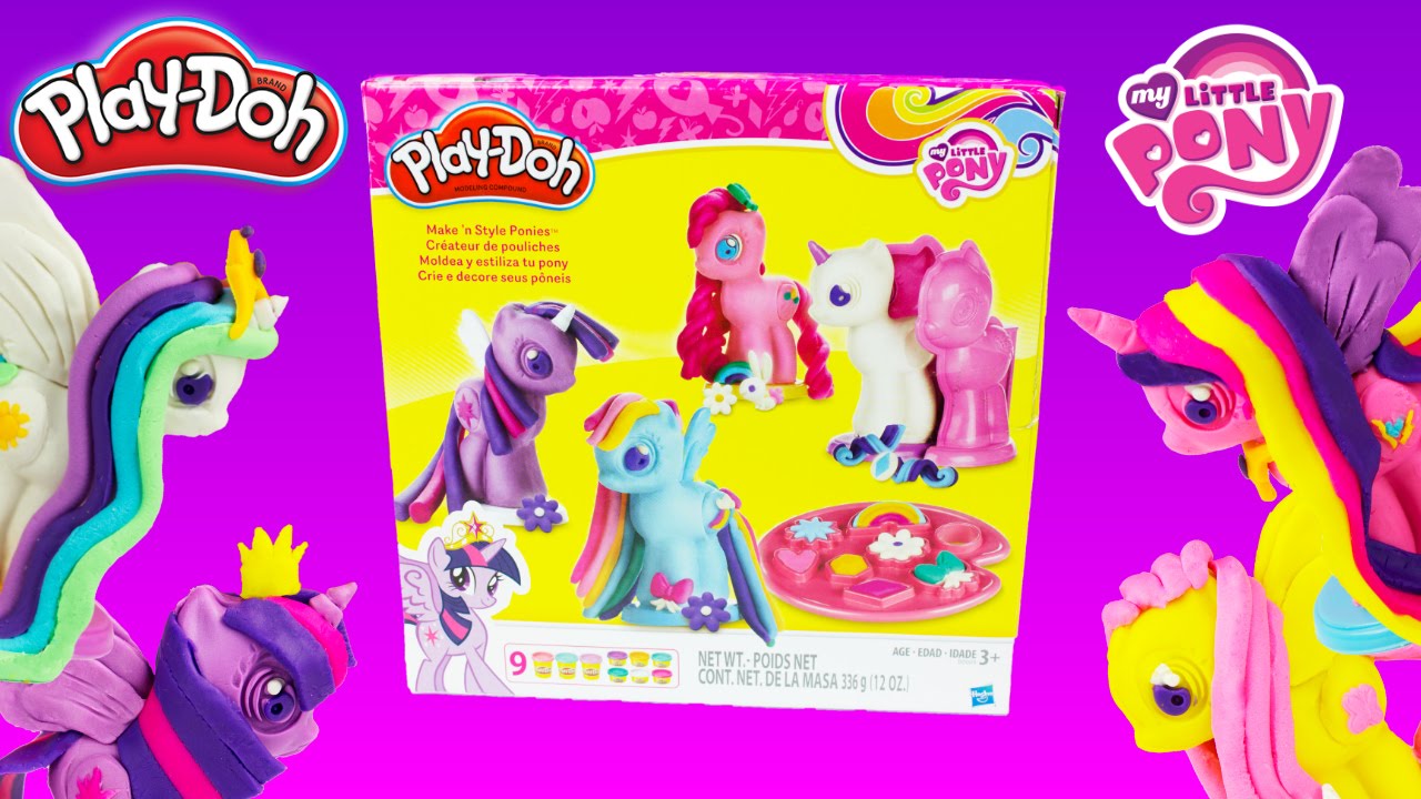 Play-Doh My Little Pony Make N Style Ponies Playset 