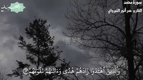سورة محمد من 16 الى 19