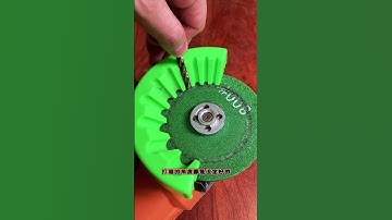 Just clip this bracket to the angle grinder protective cover