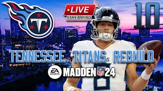 Year 2 Begins | Madden 24 Tennessee Titans Rebuild Connected Franchise Ep. 10 (PS5)