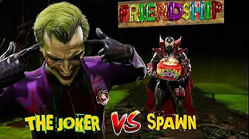 THE JOKER VS SPAWN FATALITY MORTAL KOMBAT 11 GAMEPLAY HD 60 FPS