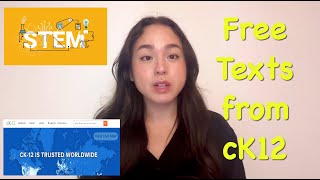 Free science textbooks from Stanford Universitys cK12
Liz explains the wonderful, free science texts that you can use on your own or with your students. These texts were written by the open source organization from Stanford University, cK12.
https://www.funscience.support/home
https://www.ck12.org/browse/
Visit our channel for over 300 videos that explain science! Please subscribe.
https://www.youtube.com/c/funsciencedemos
Want to discover fun science learning tools from the best in the world?
Check out: https://www.funsciencetools.org/
Are you a teacher? We have ways to integrate science into your class!
Check out: https://www.funscience.support Free science textbooks from Stanford Universitys cK12