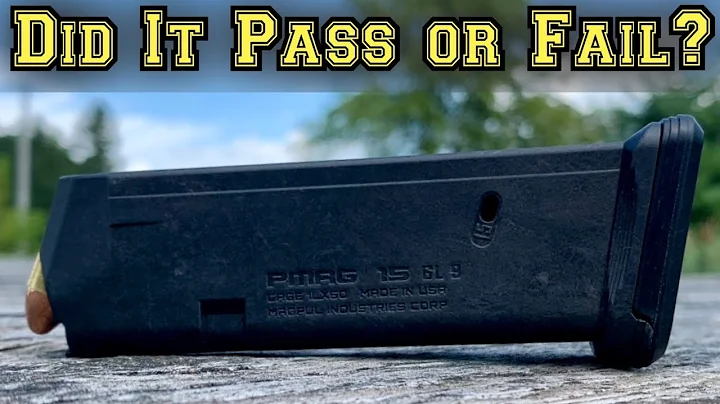 Magpul Glock Magazine Review and Torture Test