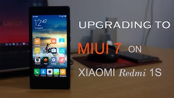 Update MIUI 7 on Xiaomi Redmi 1S