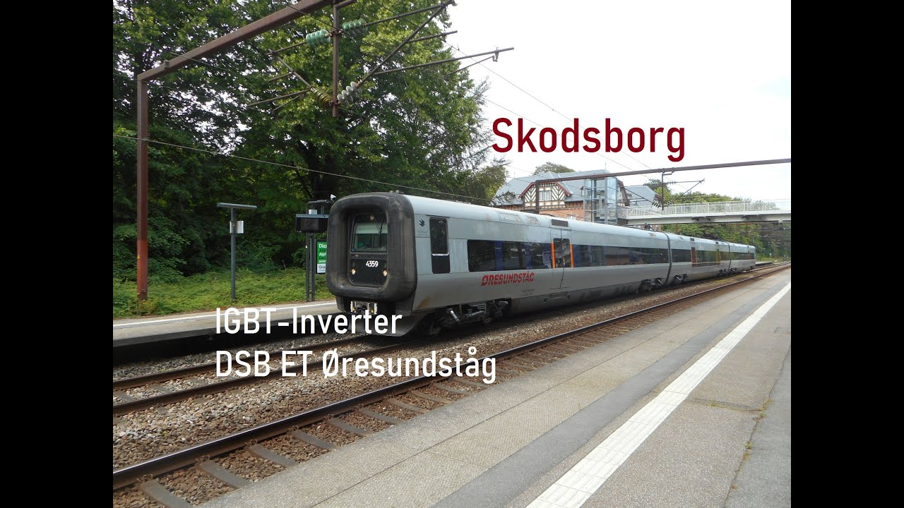 [SOUND] Skodsborg med DSB ET - Traffic Hamburg