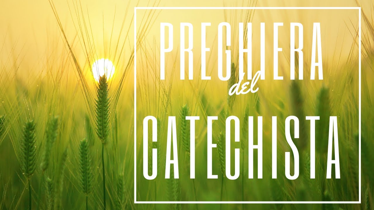Preghiera del Catechista - Don Tonino Bello - - YouTube