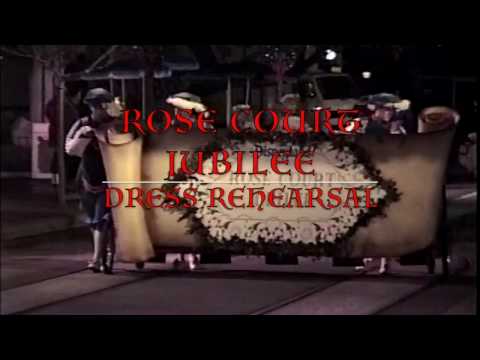 ROSE COURT JUBILEE Dress Rehearsal DISNEYLAND 1995