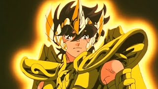 Seiya viste por 1ra vez la armadura de Sagitario [HD 720]