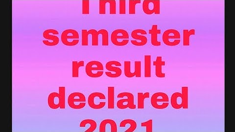 sol 3rd semester result declared 2021 Bcom/Bcom Hons /English Hons