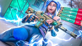 "Unstoppable Neon Clutch: Lightning Fast Victory in Valorant!"