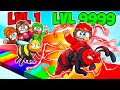 Niveau 1 vs Niveau 999 ABEILLE le plus RAPIDE sur Roblox !