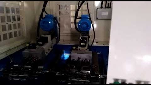 KTK Make Two Station Eight Way Servo Feed Drilling SPM