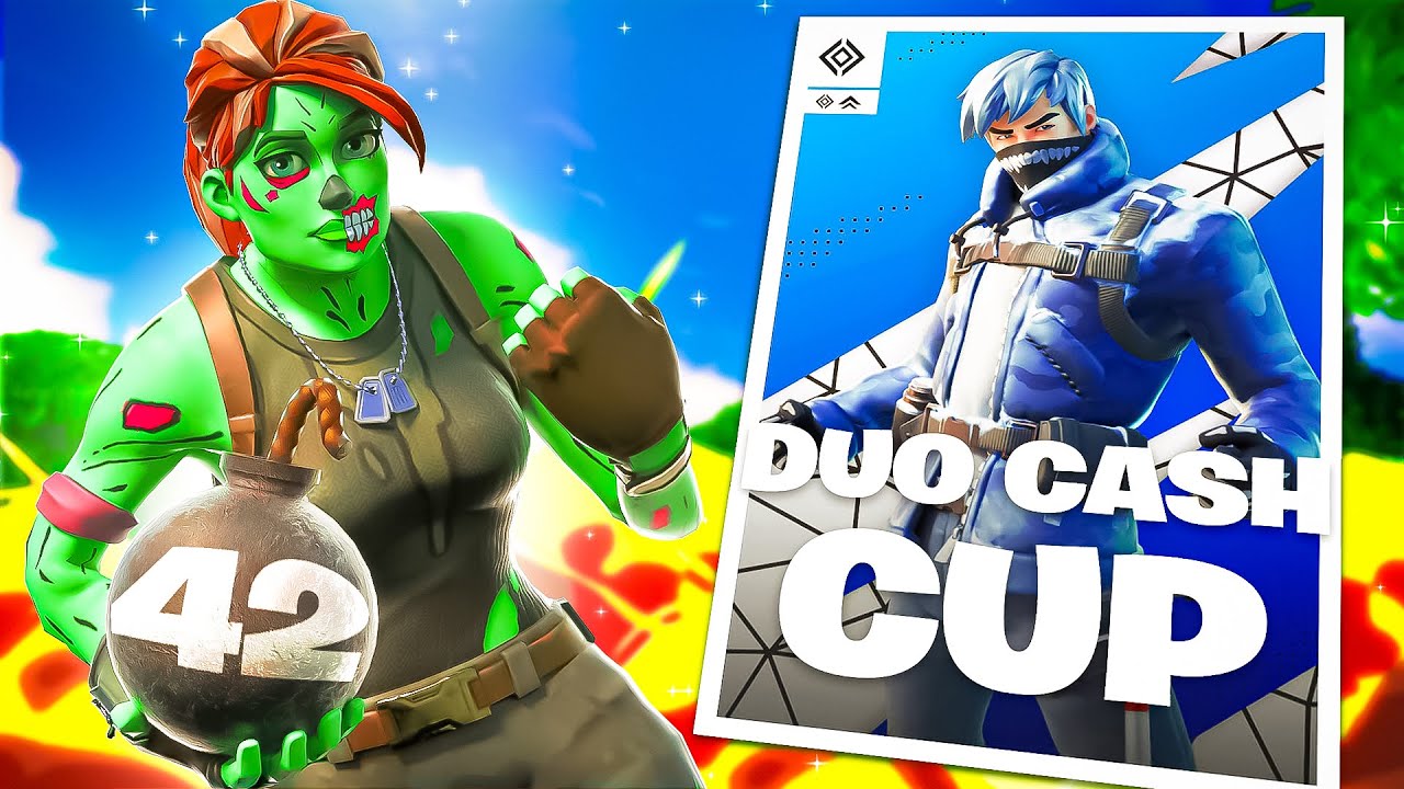 42 KILLS WIN IN DUOS CASH CUP w/Dukey 💣 | splik