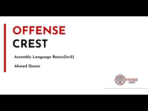 Assembly Language Basics (lec2) - YouTube