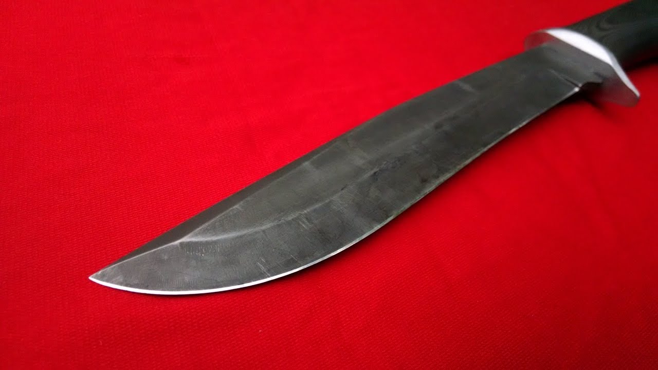 ხელით ნაჭედი დანა საკისარის ფოლადისაგან (პოჩევნიკი)