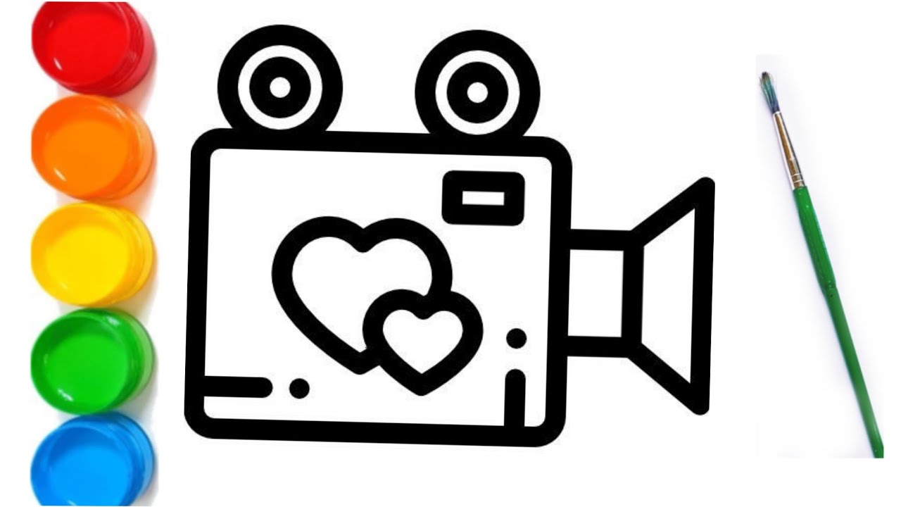 video🎥 recoder drawing colouring fun😍//drawing for kids🤩 - YouTube