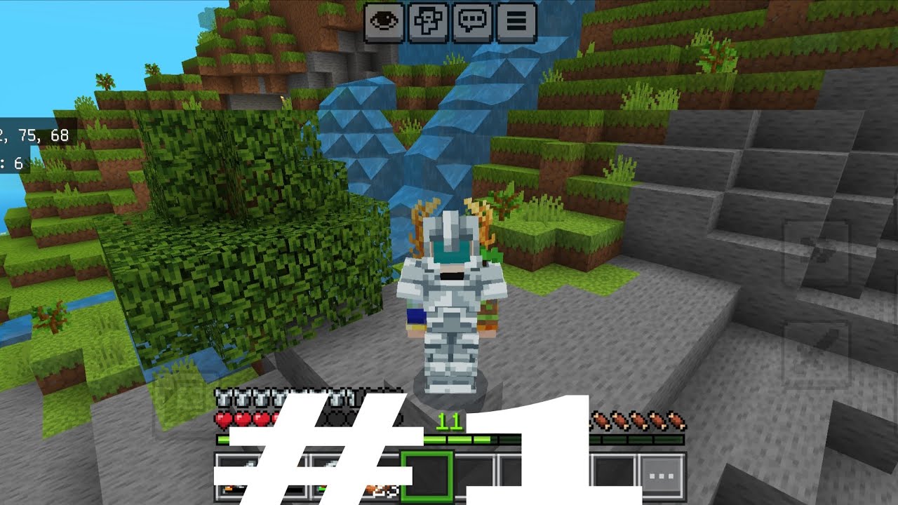 Мой Путь в MineCraft #1 серия. Фулл железный сет!!!