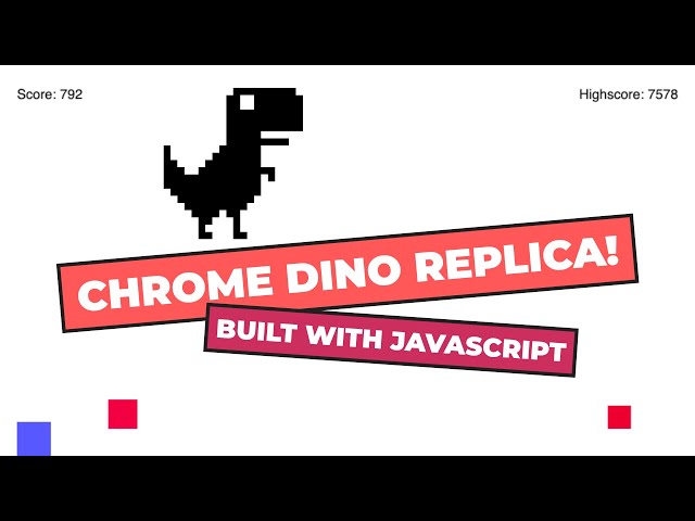 Chrome Dino Game Code with Demo — CodePel